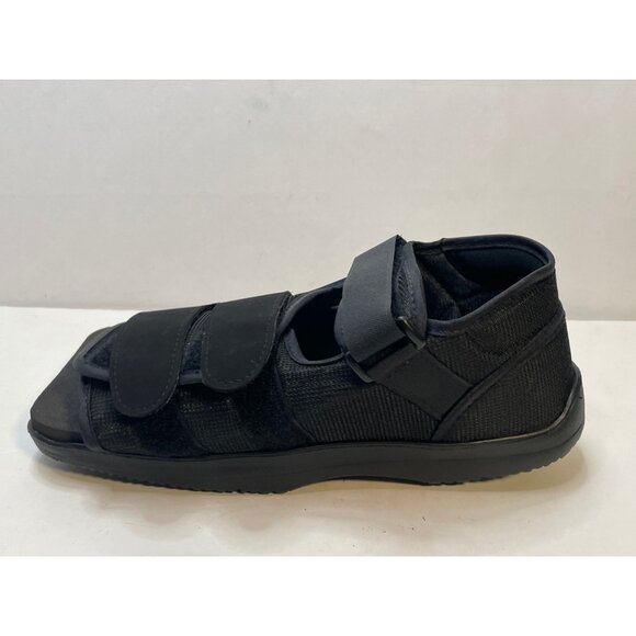 Ossur square toe post op shoe mens medium 11 foot brace medical adult black - Picture 4 of 14